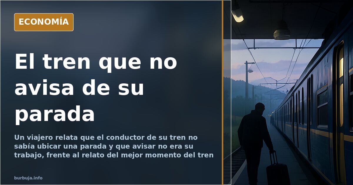 Trenes, avisos y servicios públicos: el relato del mejor momento