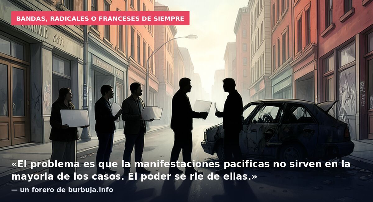 Así ha amanecido París tras los disturbios de anoche