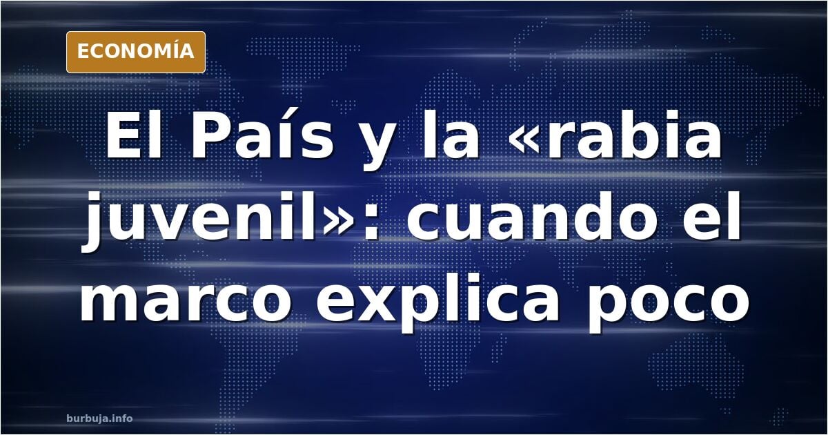 El País dice que lo de Francia es "Rabia juvenil" de la extrema derecha