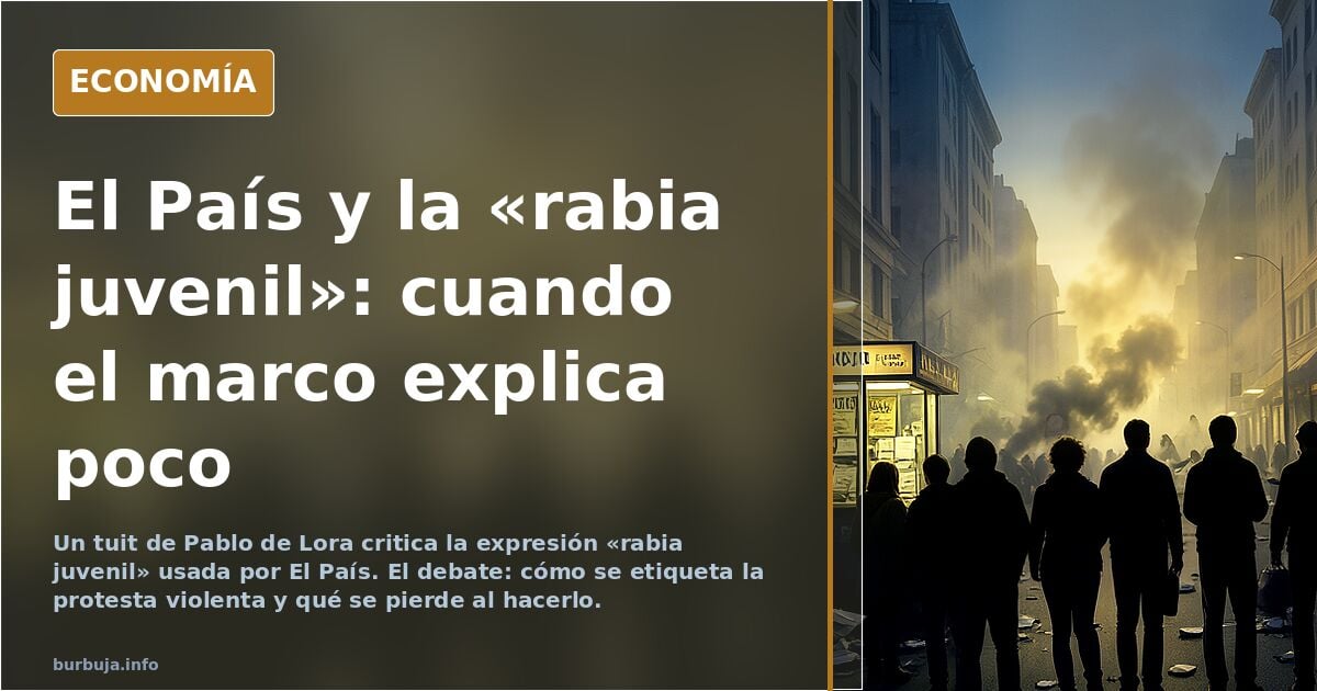 El País dice que lo de Francia es "Rabia juvenil" de la extrema derecha