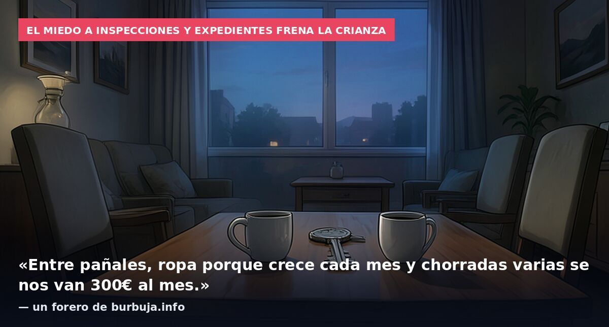 No es que los sueldos no den para tener descendientes. Es que han hecho particularmente caro mantener a un niño.