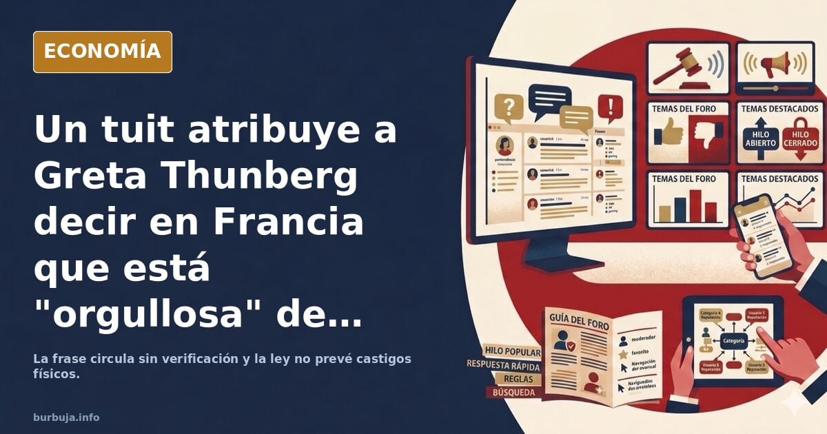 La yonkie drogadicta de Greta Thumberg está en Francia diciendo a los musulmanes que lo hacen bien.