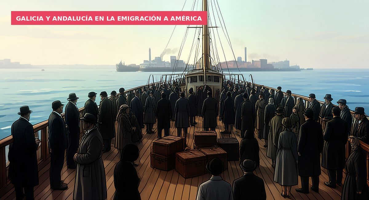 Galicia y Andalucía en la emigración a América