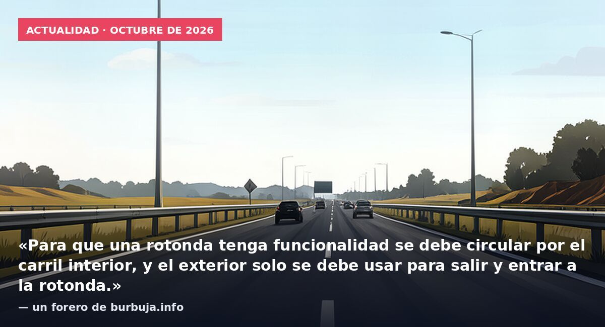 Quién tiene la culpa? Las rotondas muestran tu CI