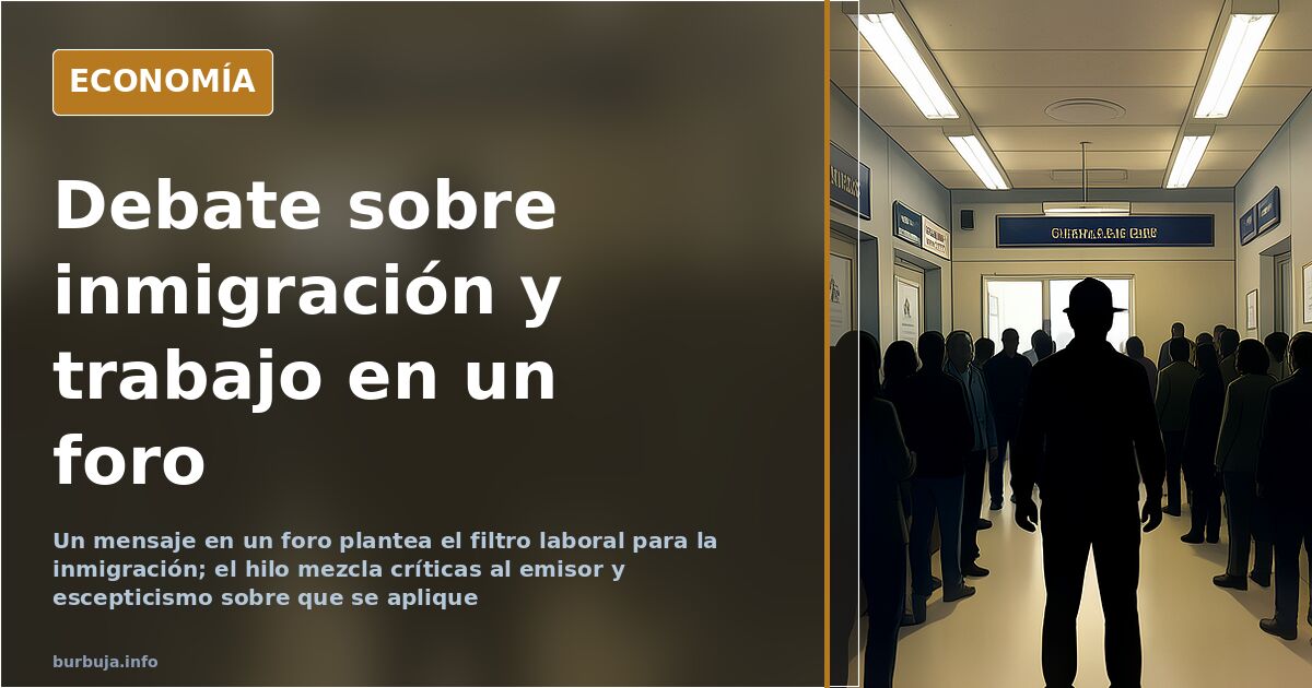Pagascal: mano dura migratoria solo con contrato de trabajo