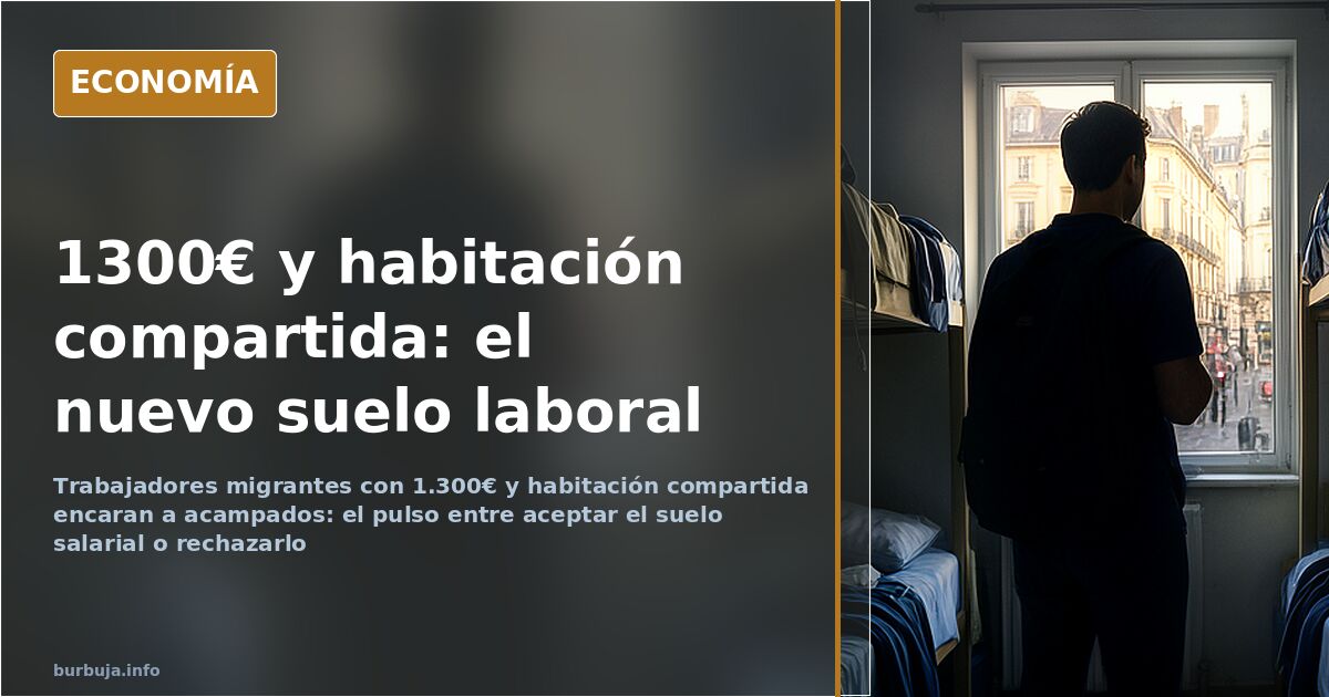 1300€ y habitación compartida: la brecha que separa a migrantes y jóvenes en Sol