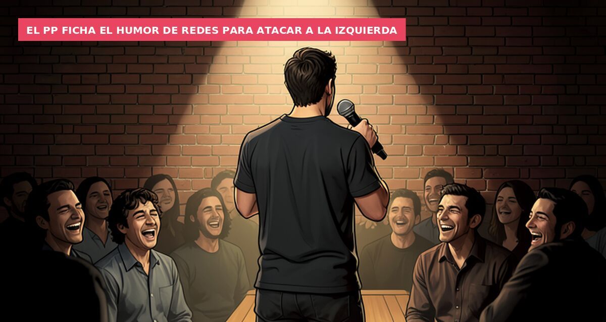 El PP ficha el humor de redes para atacar a la izquierda
