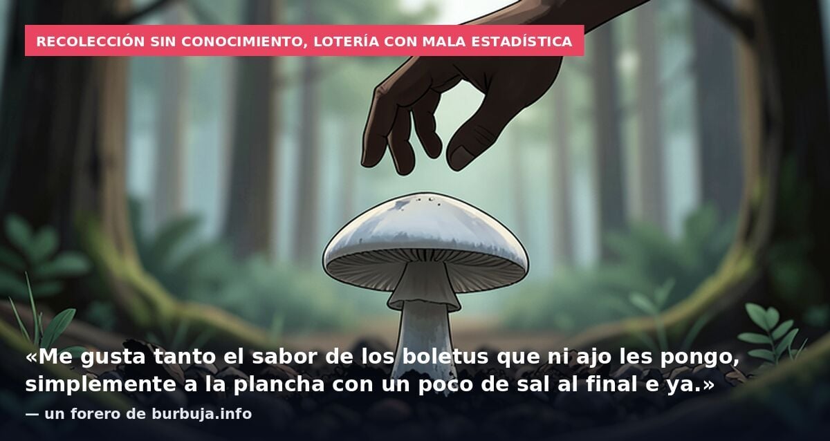 Nos han regalado unos boletus!!!