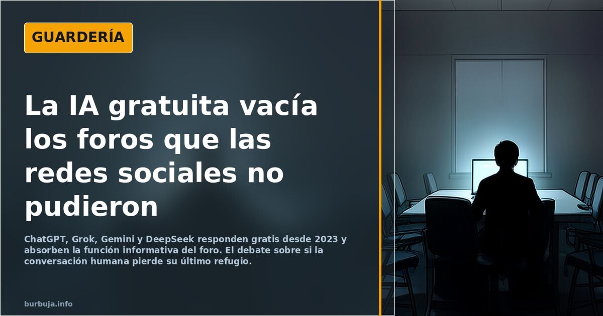 Al final, las RRSS no cancelaron el foro, lo hizo la YA