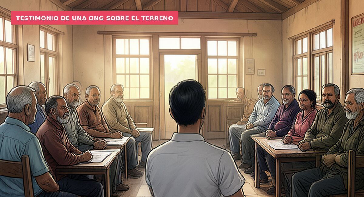 Testimonio de un miembro de ONG sobre su trabajo en África