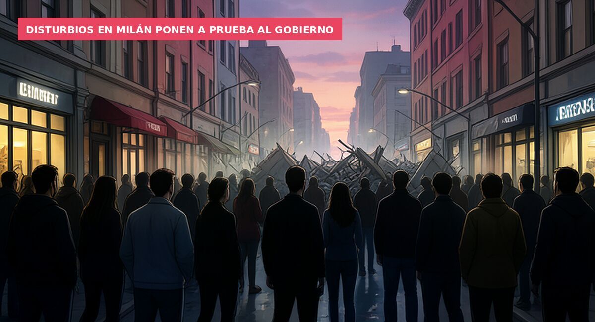 Urgente - Saqueos masivos en Milán, se recrudecen los disturbios