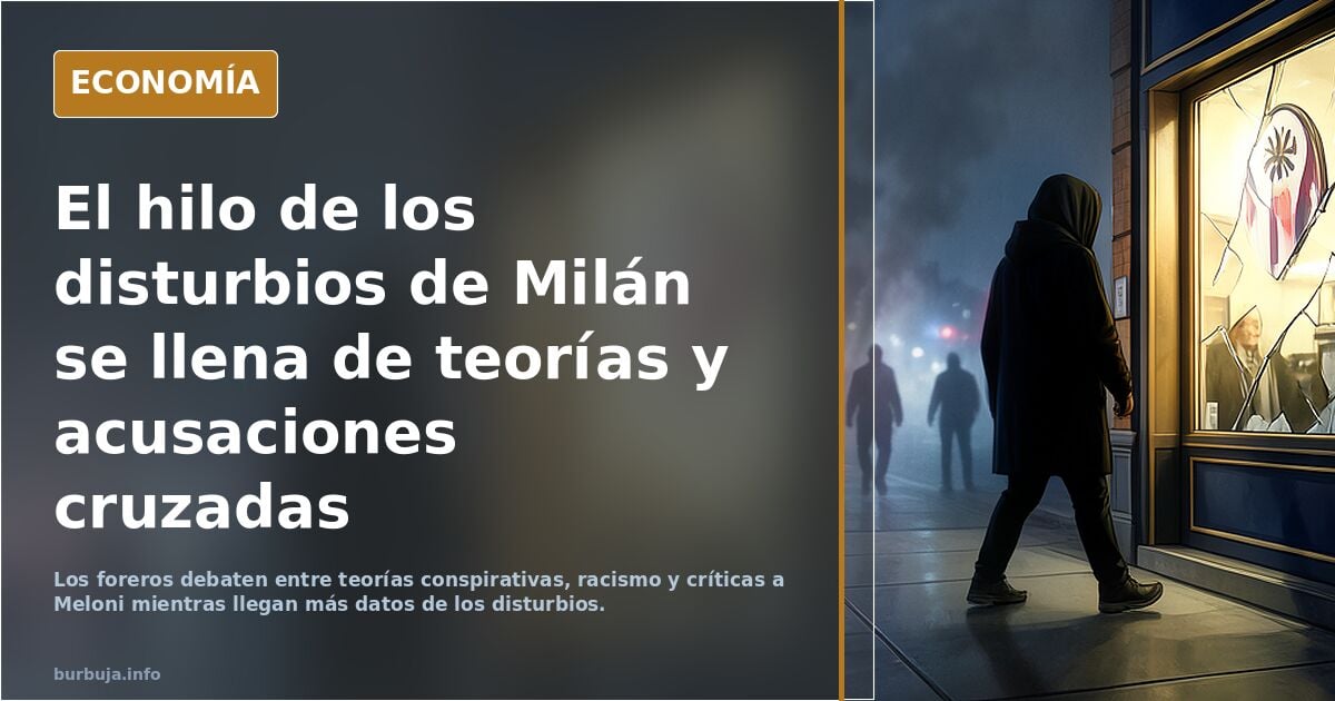 Urgente - Saqueos masivos en Milán, se recrudecen los disturbios
