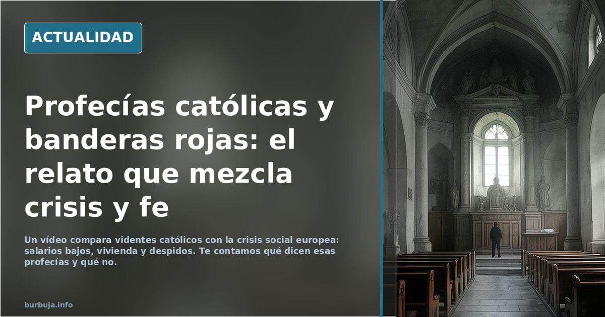Europa al límite: ¿qué dicen las profecías católicas?