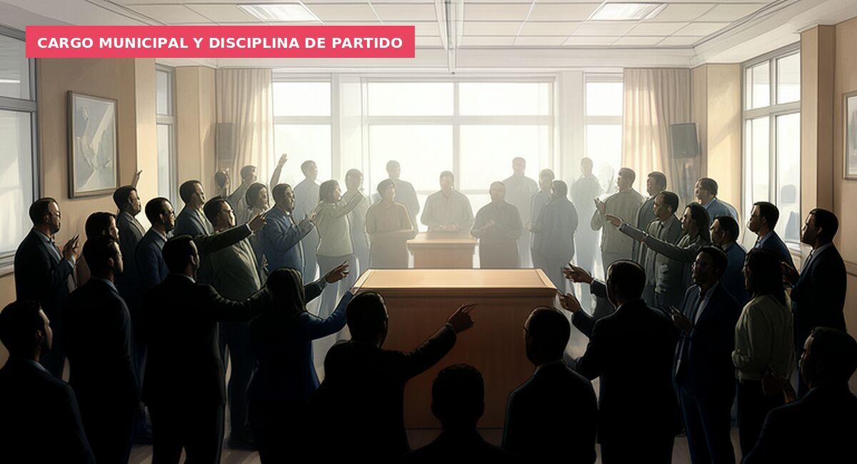 Cargo municipal y disciplina de partido