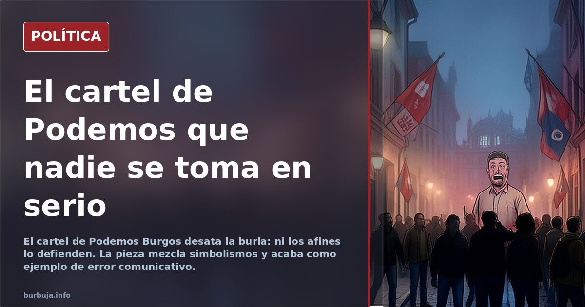 Podemos y su cartel de la «verdadera izquierda»: la IA y las manos de más