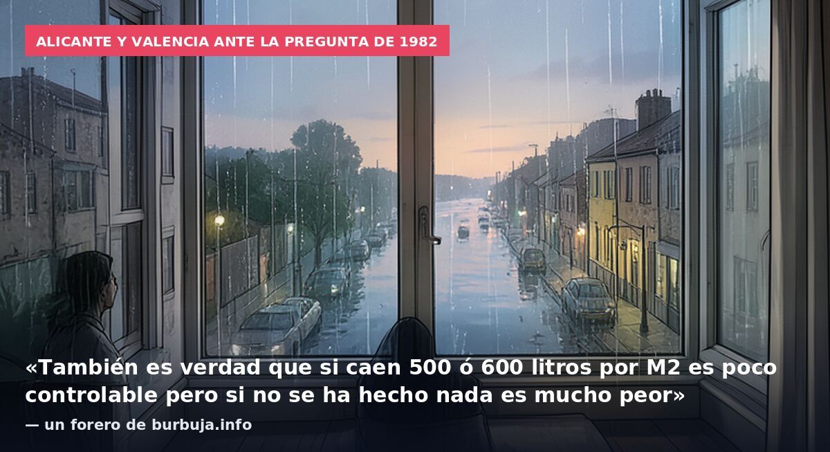 Se inundan la Marina Alta y la Safor (Alicante, Valencia )
