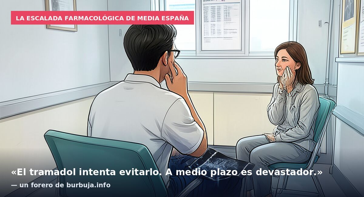 La escalada farmacológica de media España: «El tramadol intenta evitarlo. A medio plazo es devastador.» — un forero de burbuja.info