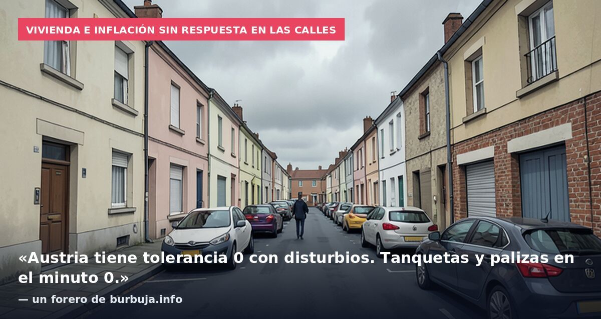 No hay ninguna rebelión en Europa. Hay una cultura de la protesta en algunos países