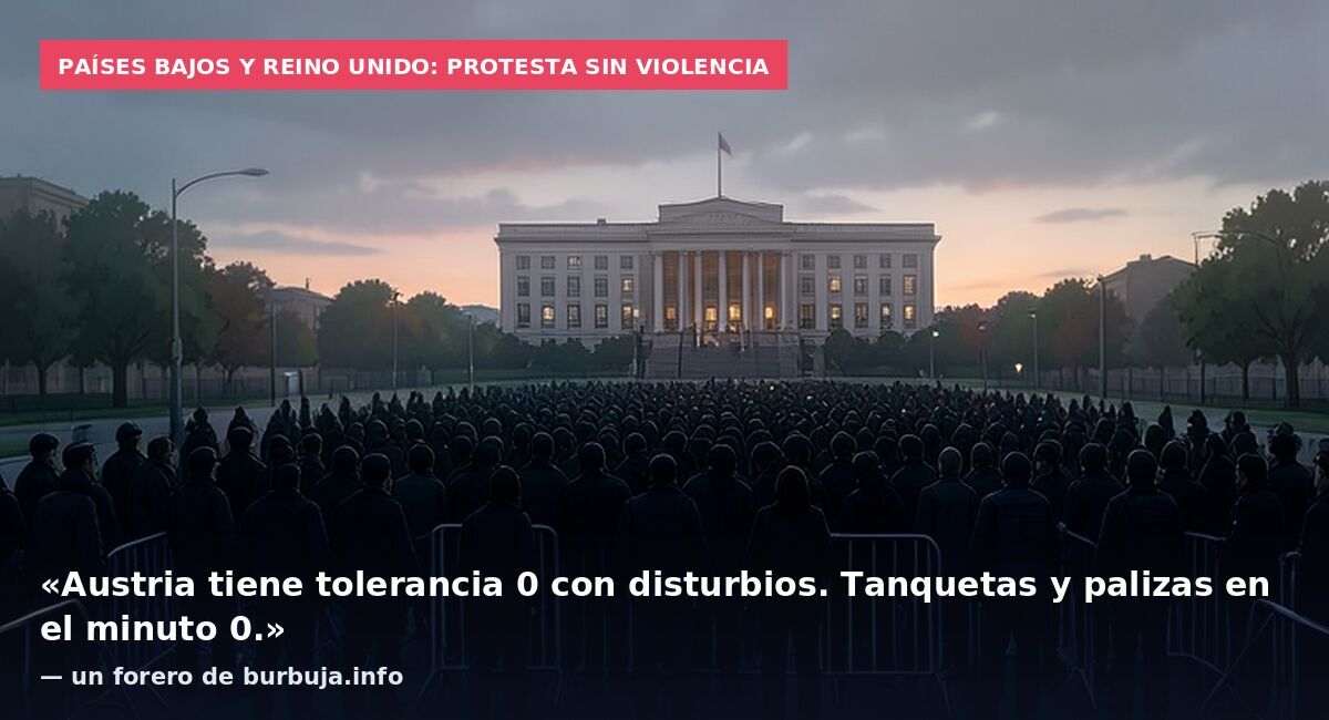 No hay ninguna rebelión en Europa. Hay una fuerte cultura de la protesta en algunos países