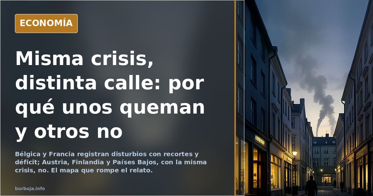 Debate: protestas violentas solo en algunas ciudades europeas