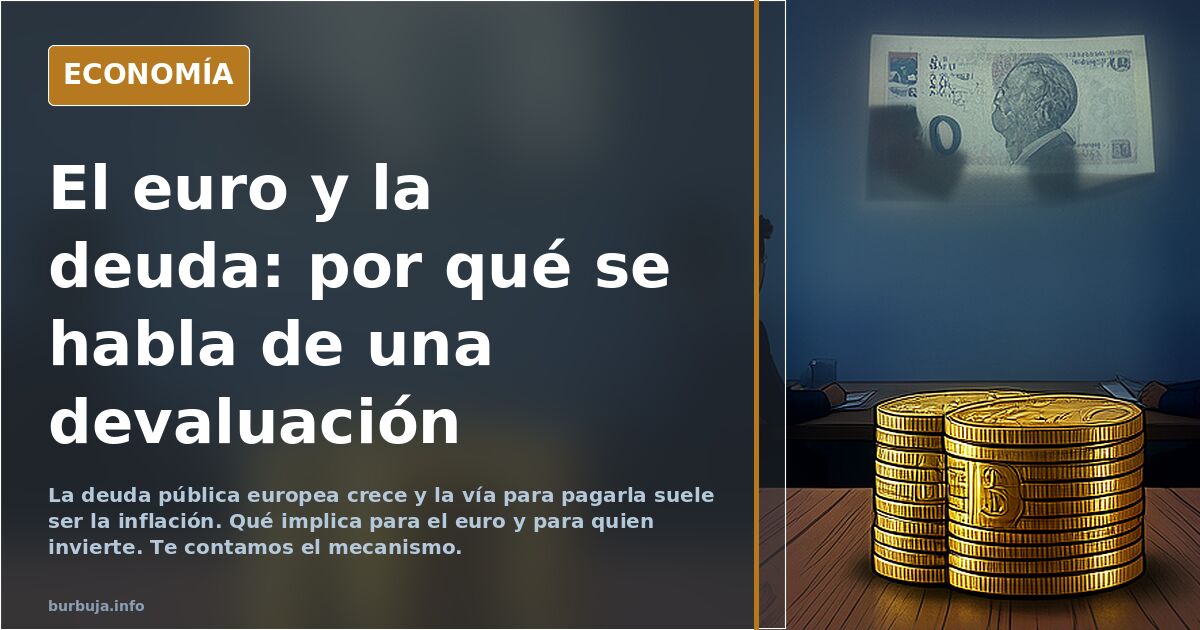 Viene una devaluación de moneda muy importante en Europa.