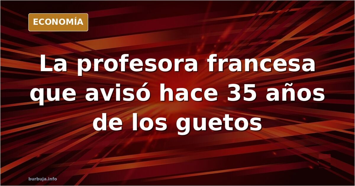 Una historia sobre lo de Francia.