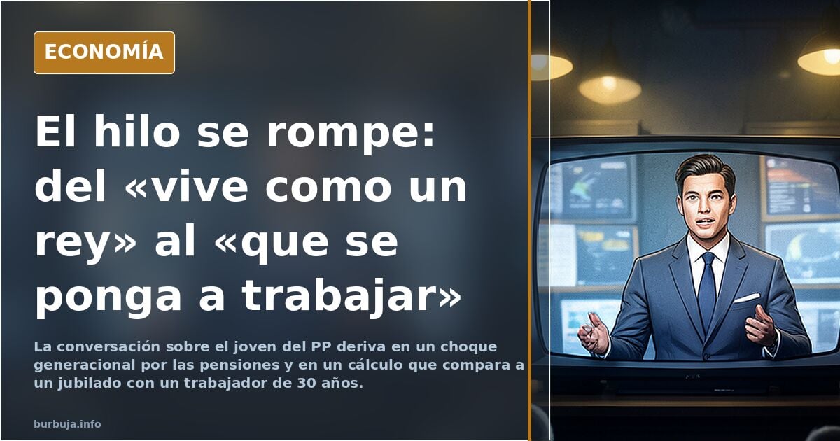 Nuevo tiro en el pie del PP con su candidato de 22 años por Guipúzcoa