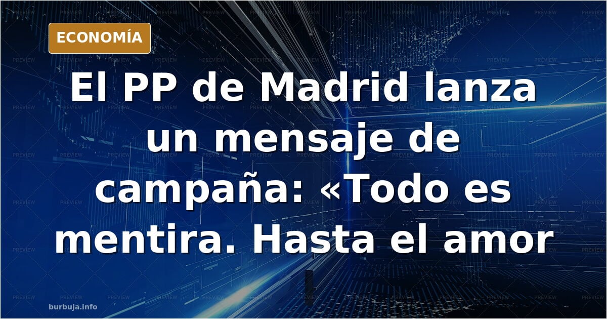Una campaña electoral improvisada, nada agresiva y bastante original.