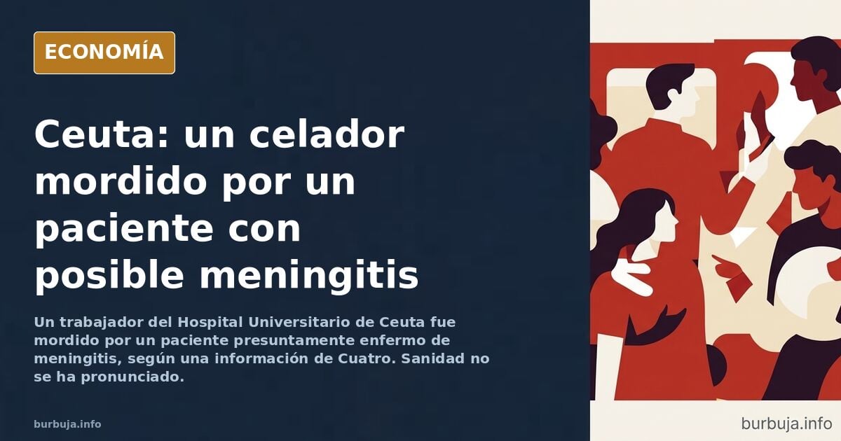 Canibalismo en Ceuta: invasor con meningitis muerde a celador y le infecta