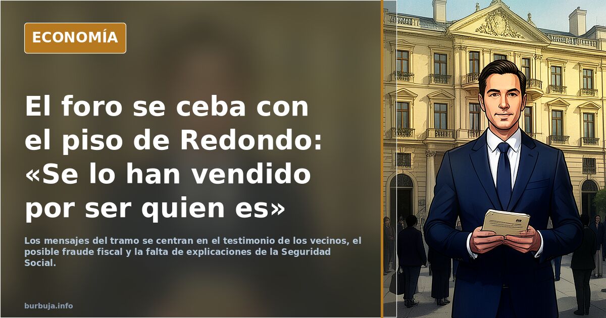 NOTICIÓN: La SEGURIDAD SOCIAL adjudicó a IVAN REDONDO (psoe) un Pisazo de 1,1 MILLONES en el Barrio de Salamanca, 500.000 POR DEBAJO DE SU VALOR....