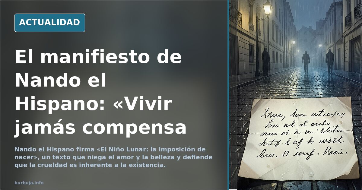 Nando el Hispano el único humano que merece la pena conocer.