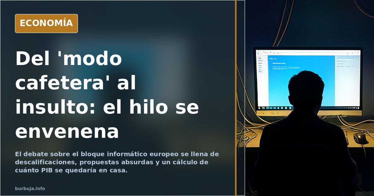 EUROPA tiene que sacar YAYAYA su GRAN BLOQUE INFORMATICO