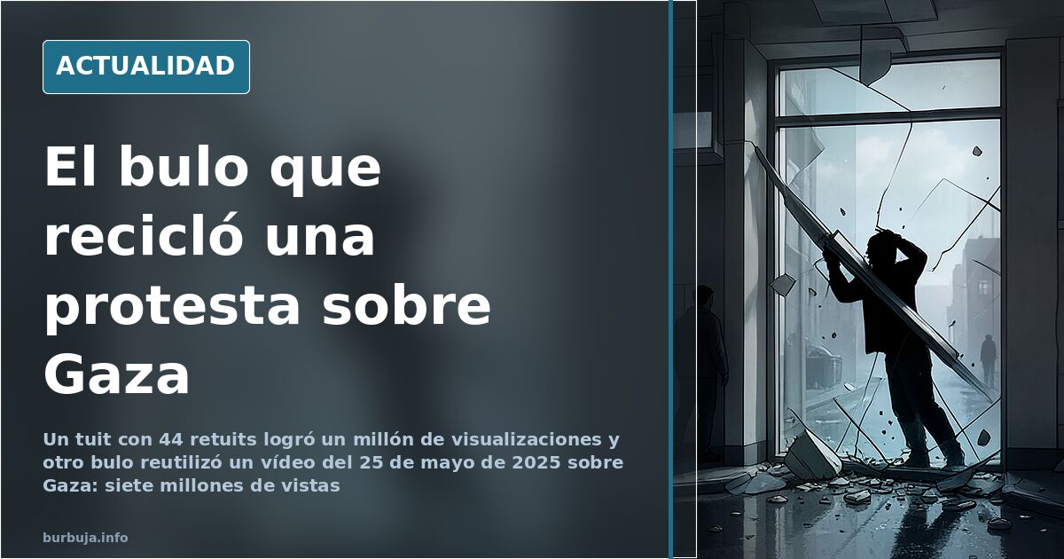 Persona golpeando el escaparate de un comercio en el vídeo difundido sobre los disturbios en Francia