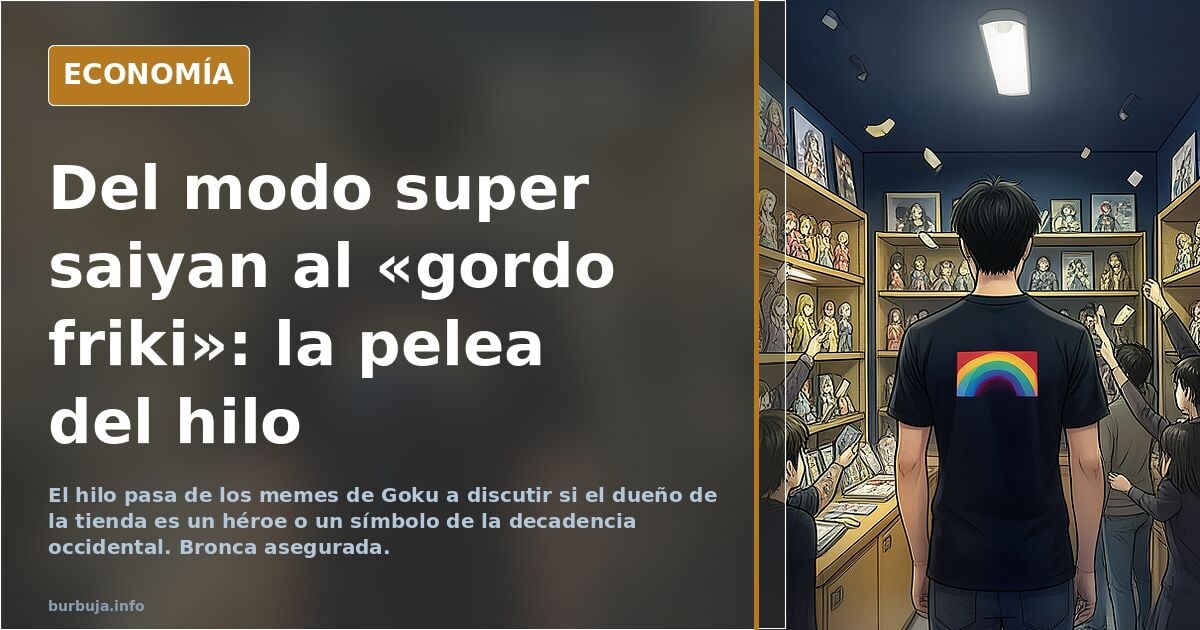 La foto del año. Un hombre defendiendo su tienda ante los invasores en Francia. Oleo sobre lienzo.