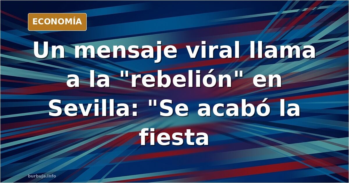Toda Sevilla sale a la calle por ALVISE