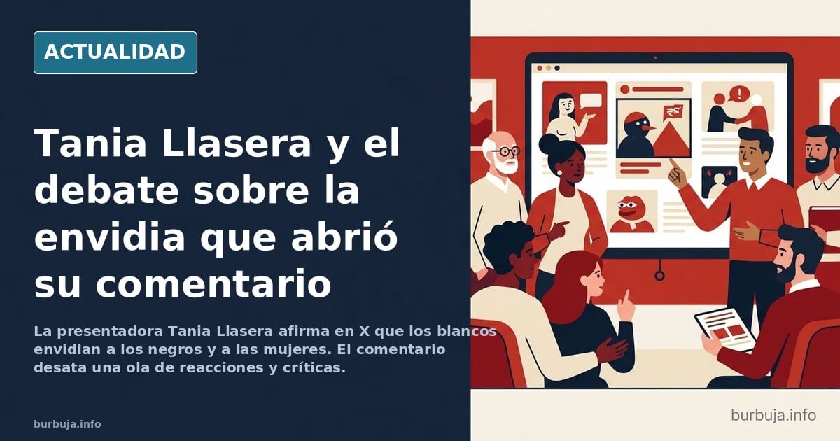 Tania Llasera y sus polémicas declaraciones sobre racismo