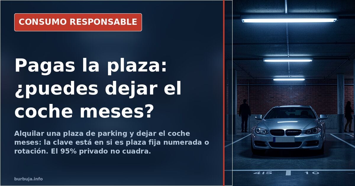 Private parking: paying without moving the car, the fine print