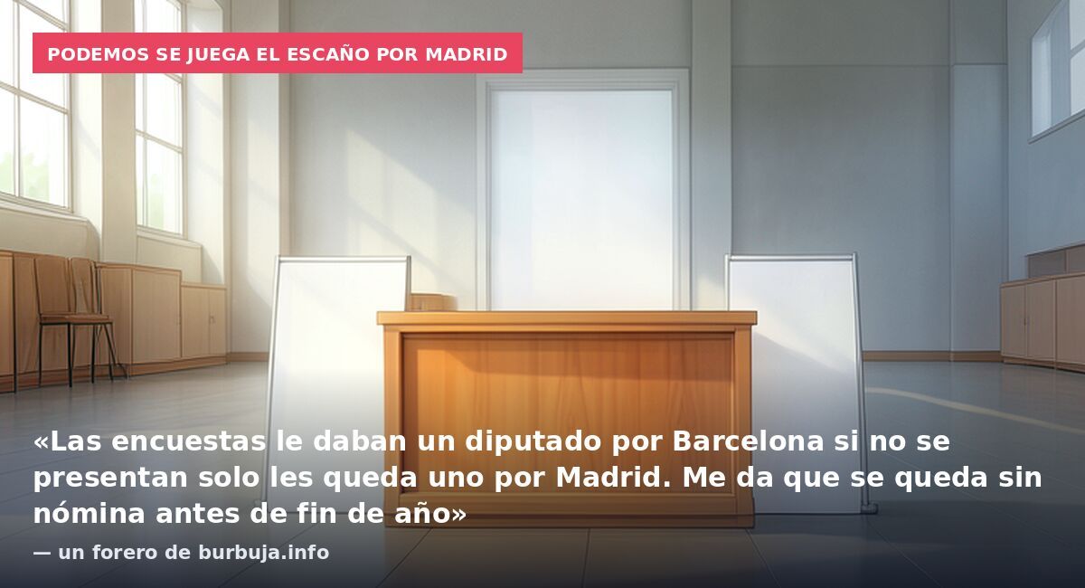 Podemos abandona su marca en campaña y apuesta por "Irene" con la vivienda y el coste de la vida en el centro de su programa