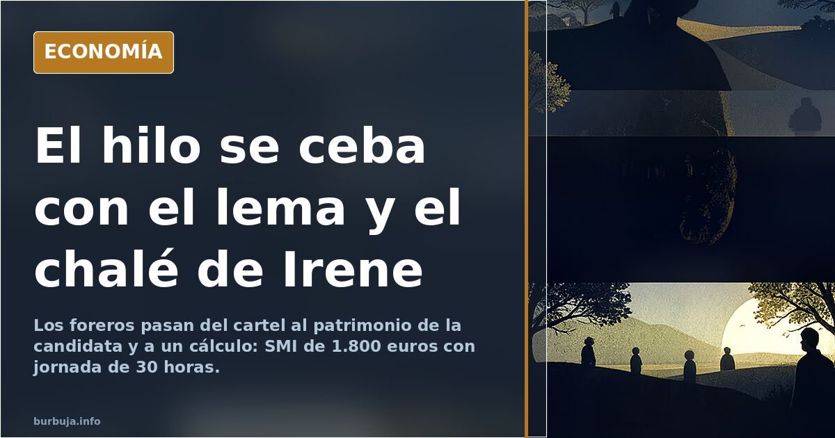 Podemos abandona su marca en campaña y apuesta por "Irene" con la vivienda y el coste de la vida en el centro de su programa