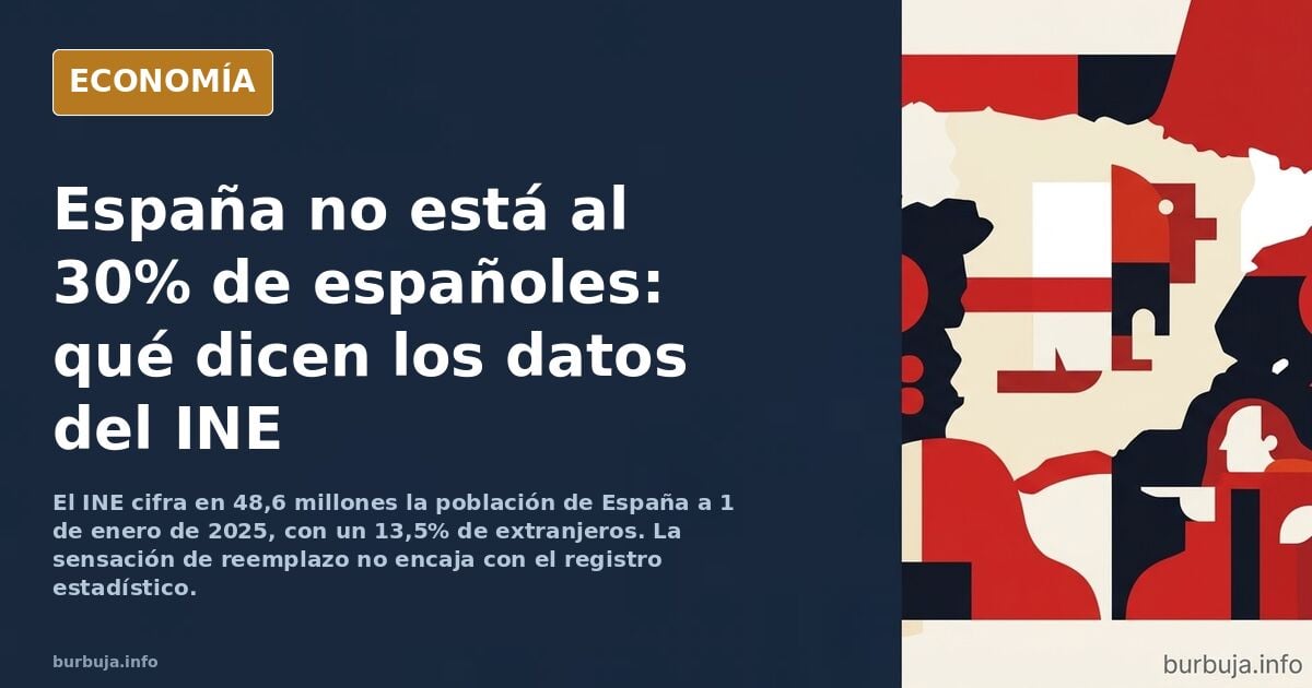 ¿Hay ya más inmigrantes que españoles residiendo en España?