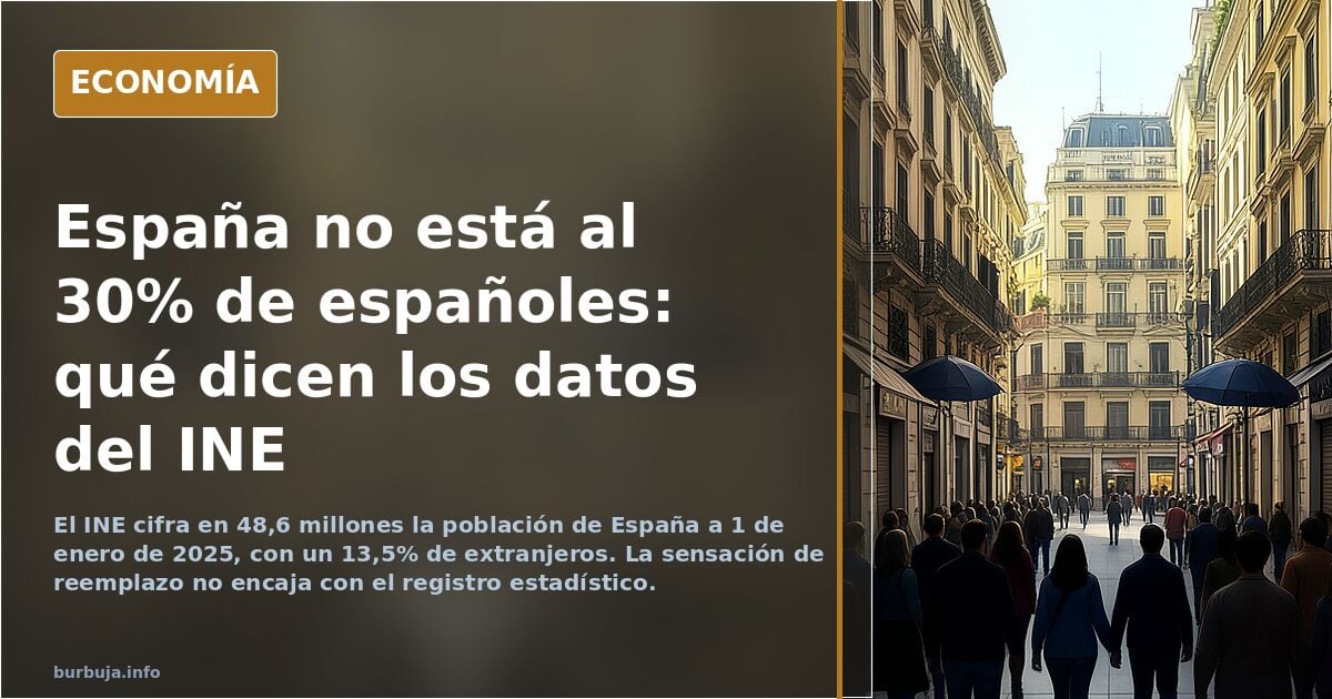 ¿Hay ya más inmigrantes que españoles residiendo en España?