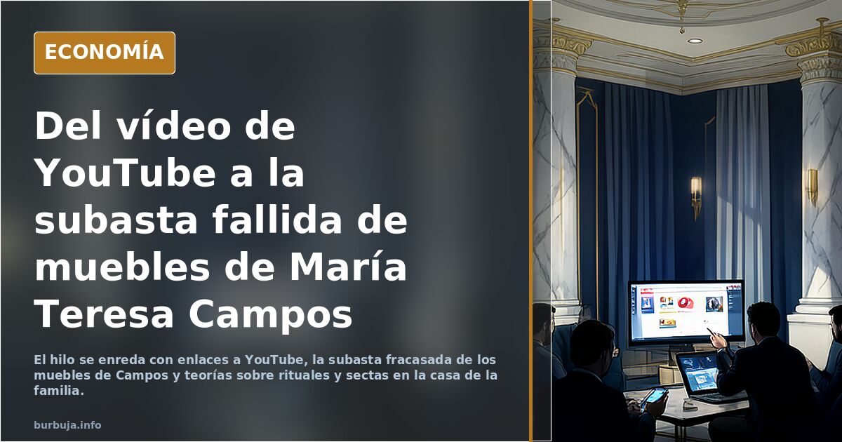 Carmen BORREGAZO, sin ahorros tras gastarse más de 8.000.000 de euros, hija de la socialista MT Campos