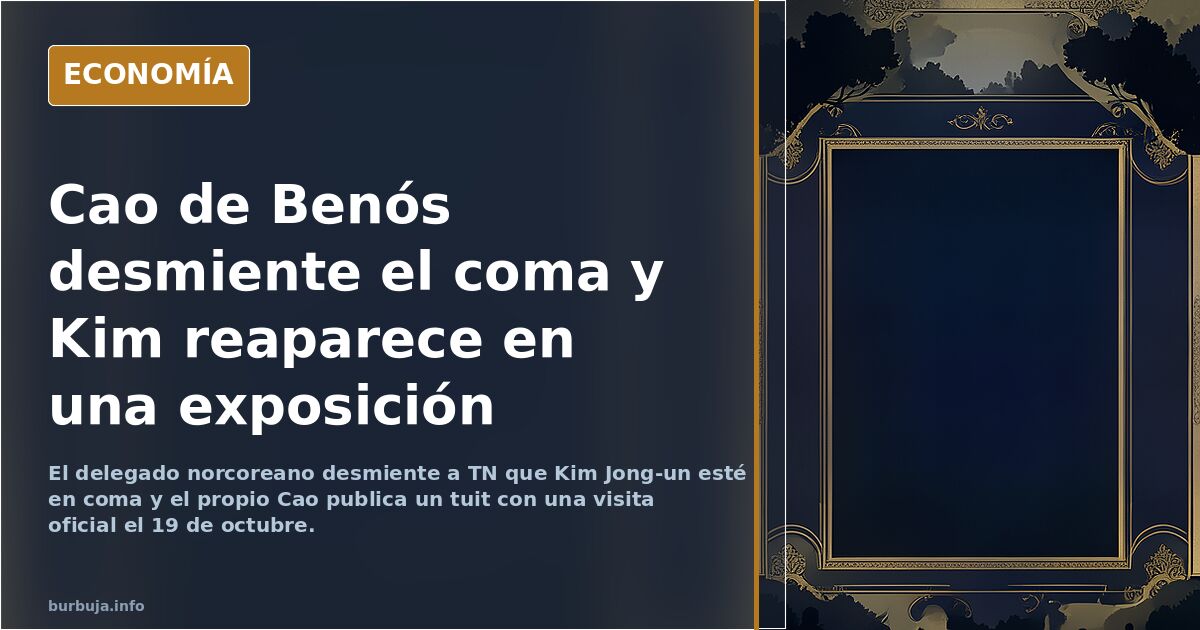 El líder supremo de best Korea sufre una hemorragia cerebral y podría fallecer en breve.
