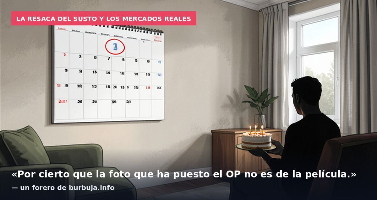 La resaca del susto y los mercados reales: «Por cierto que la foto que ha puesto el OP no es de la película.» — un forero de burbuja.info