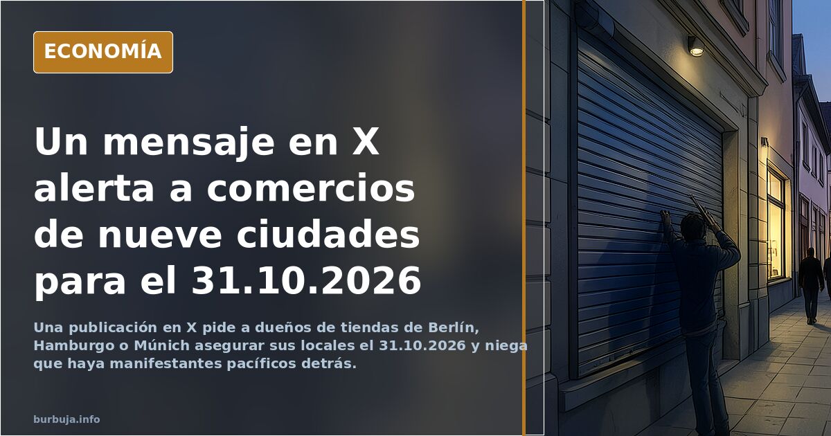 El  31 toca la Yihad en Alemania.