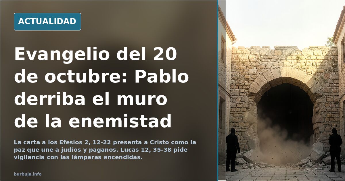 Santo evangelio de hoy. Martes, 20 de octubre, "Dios anuncia la paz a su pueblo" **********************************************Sto.Rosario a las 22.00