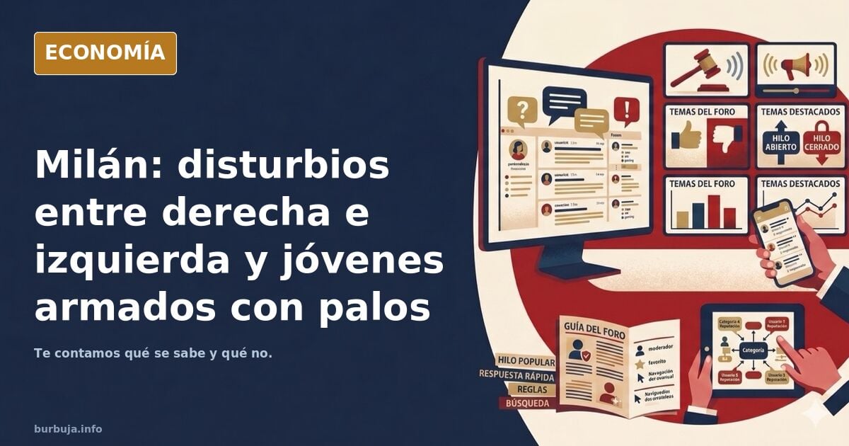 Día 3 de disturbios de Milán: Jóvenes salen armados con palos preparados para saquear - enfrentamientos entre derecha e izquierda