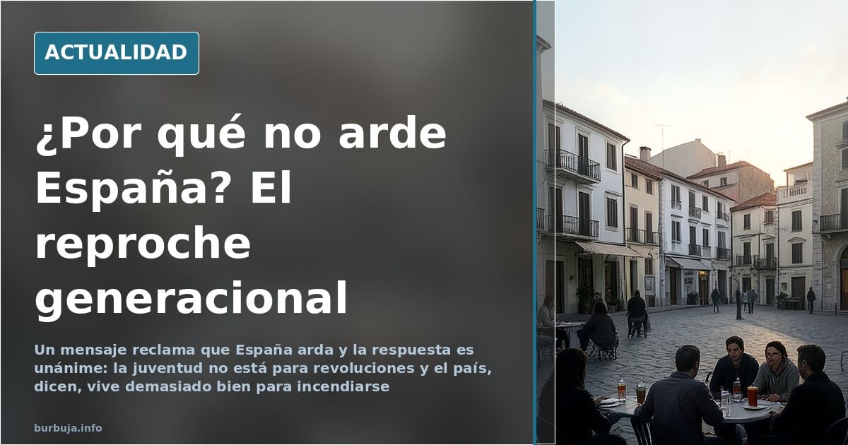 El mito del país que arde: España no es Francia