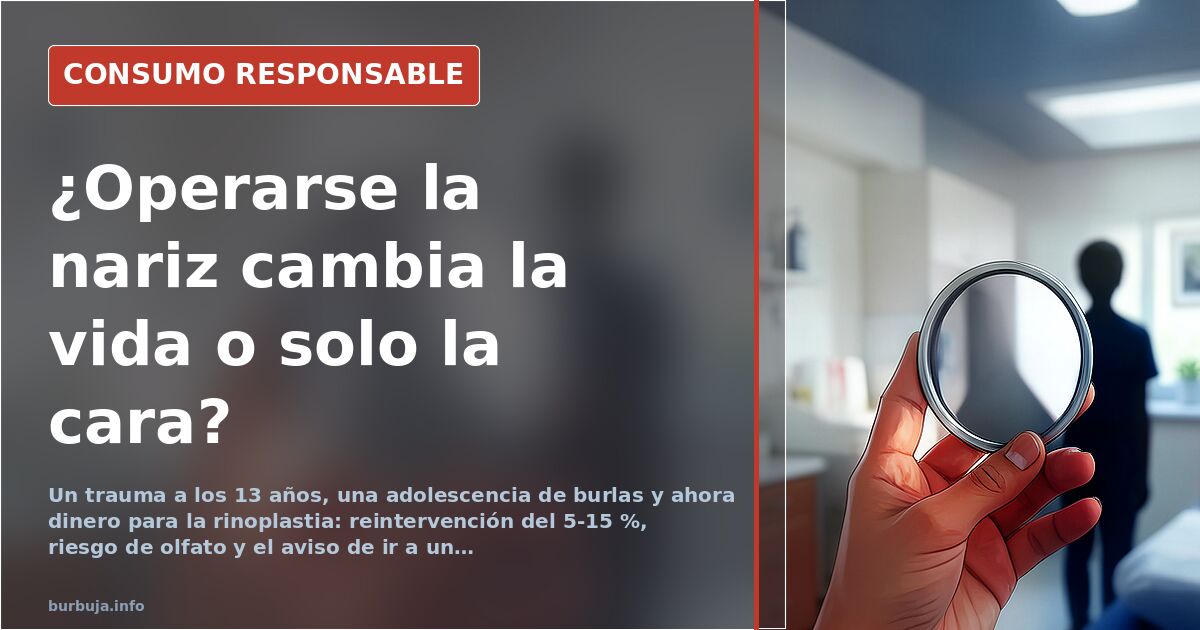 Rinoplastia tras un trauma: dudas, precios y lo que de verdad cambia