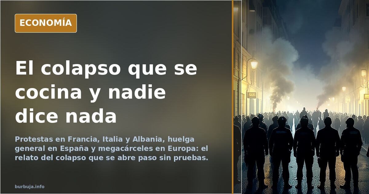 Europa ante el repunte de protestas: el debate sobre el orden y la represión